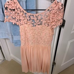 Xeina boutique pink dress